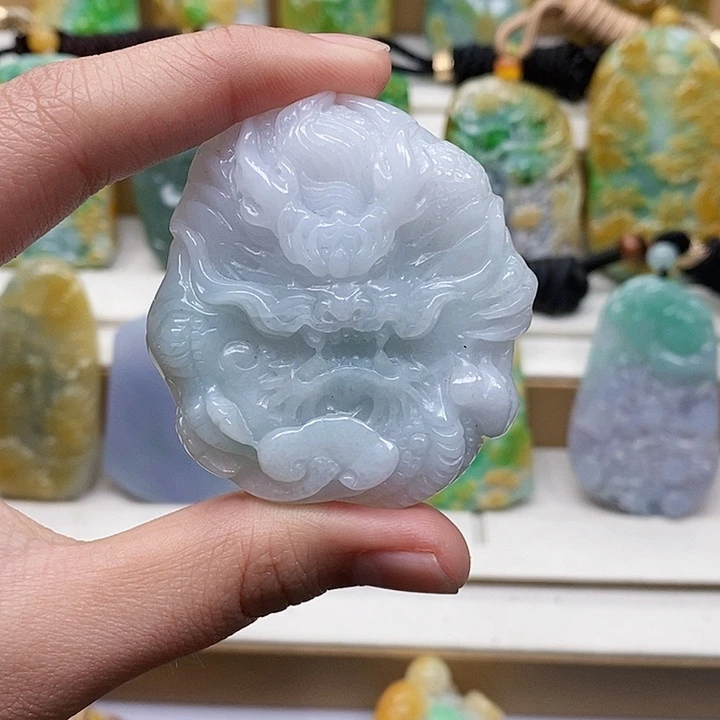 颈饰未镶嵌翡翠翡翠A货