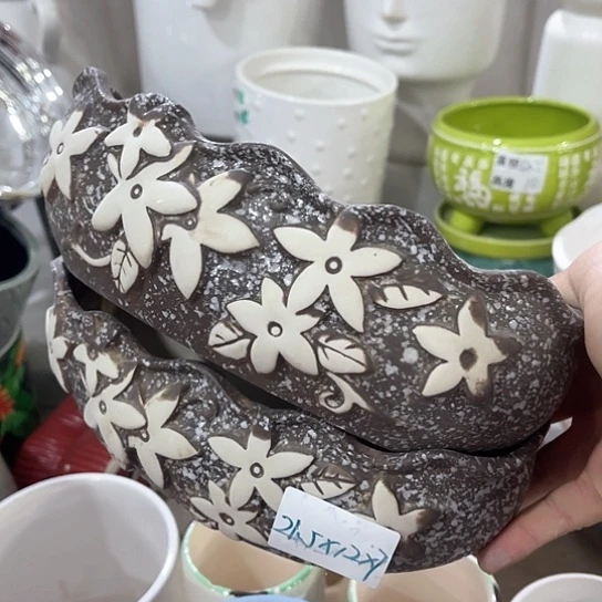 陶瓷外贸尾货多肉绿植陶瓷花盆