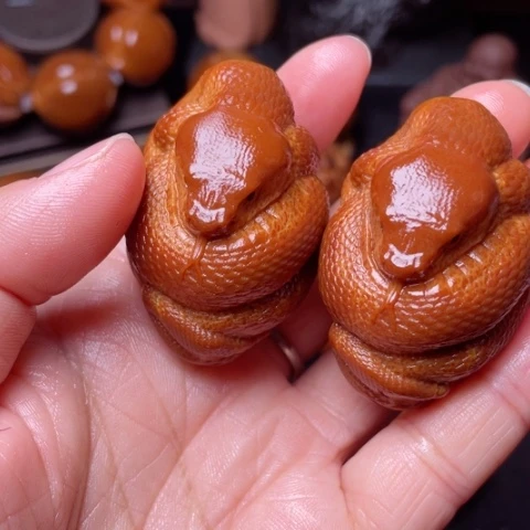 【闪购商品】手串/手链橄榄核32左右蛇手球