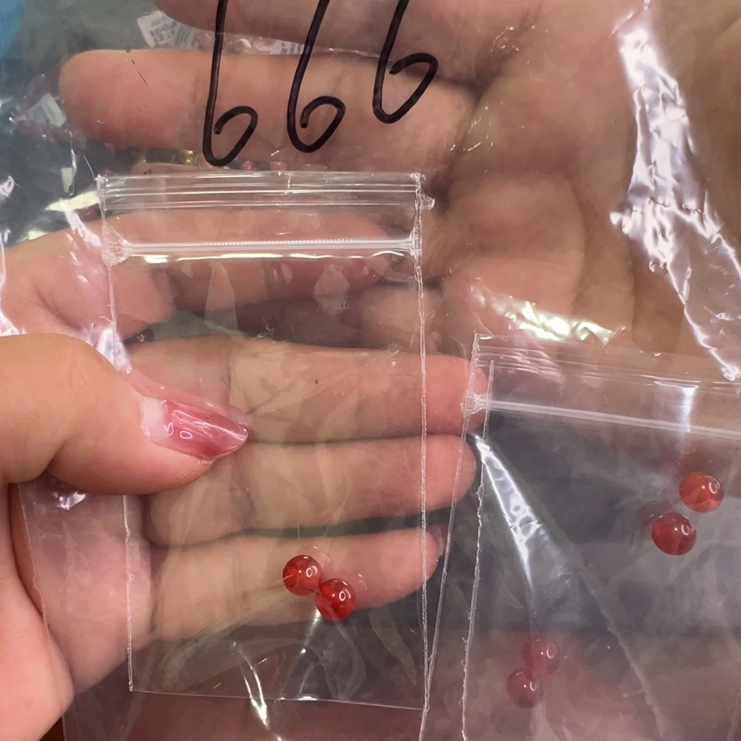 南红玛瑙未镶嵌配饰666多样性发其一份2粒