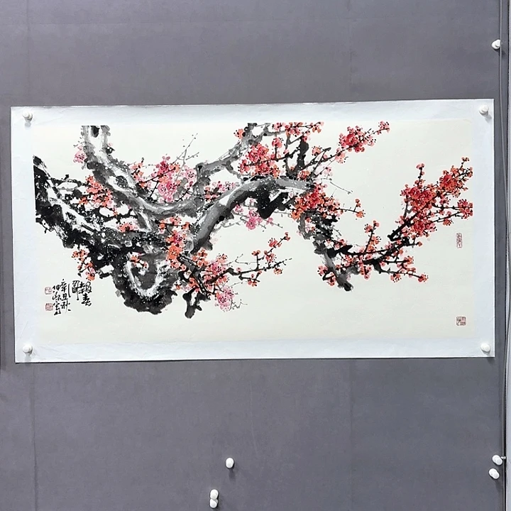 国画亲笔手绘放心去藏