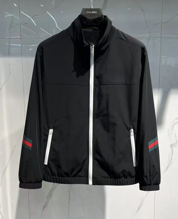 大G外套-新品男士时尚休皮衣夹克外衣