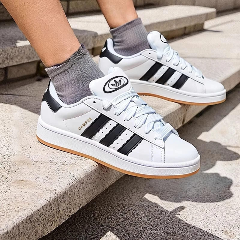 【流光风】阿迪达斯三叶草复古小白鞋2025新款运动鞋男女经典板鞋