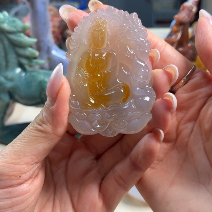 未镶嵌吊坠(不含链)玛瑙/玉髓