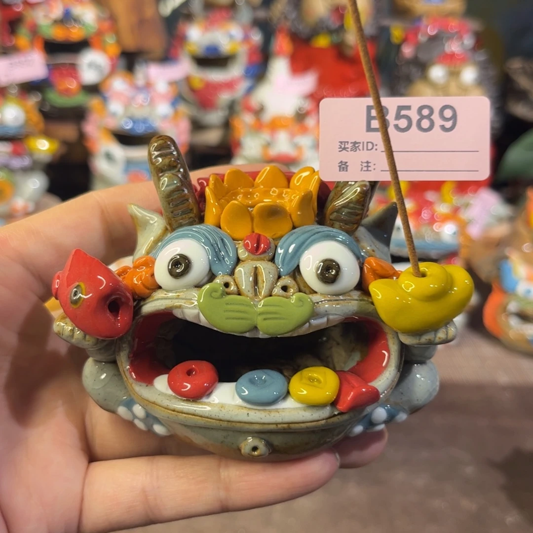泥塑纯手工茶宠摆件