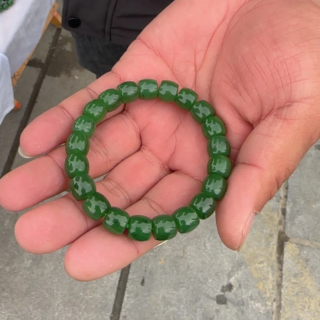 和田玉手链未镶嵌