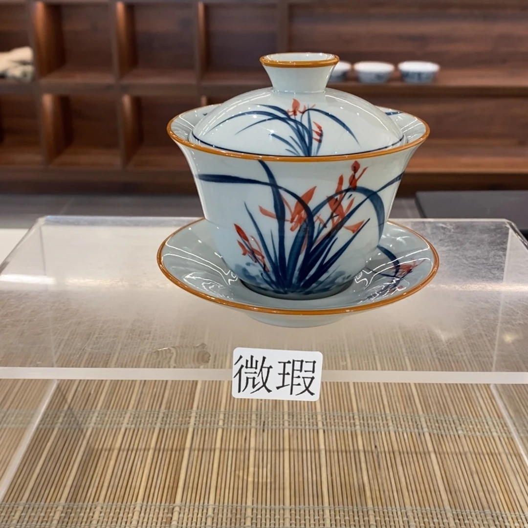 釉下彩手工绘制手工绘制