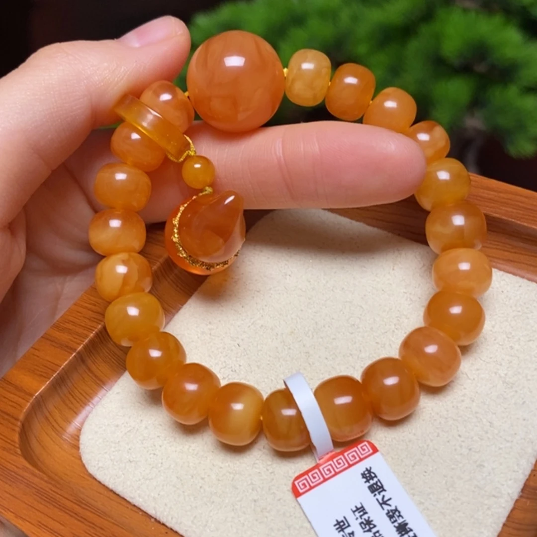 【闪购商品】手链蜜蜡未镶嵌手串