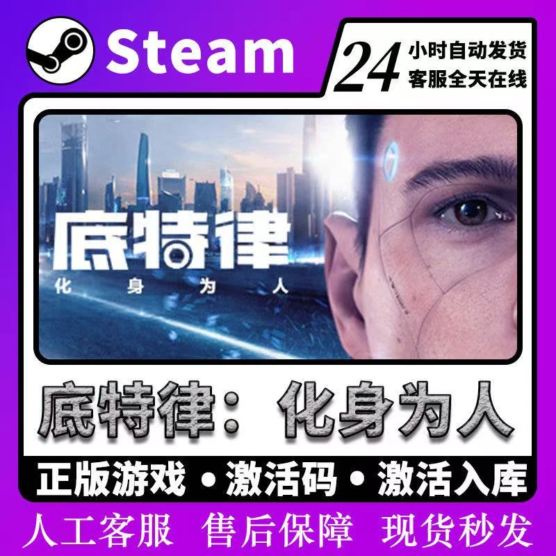 底特律:化身为人 激活入库 steam
