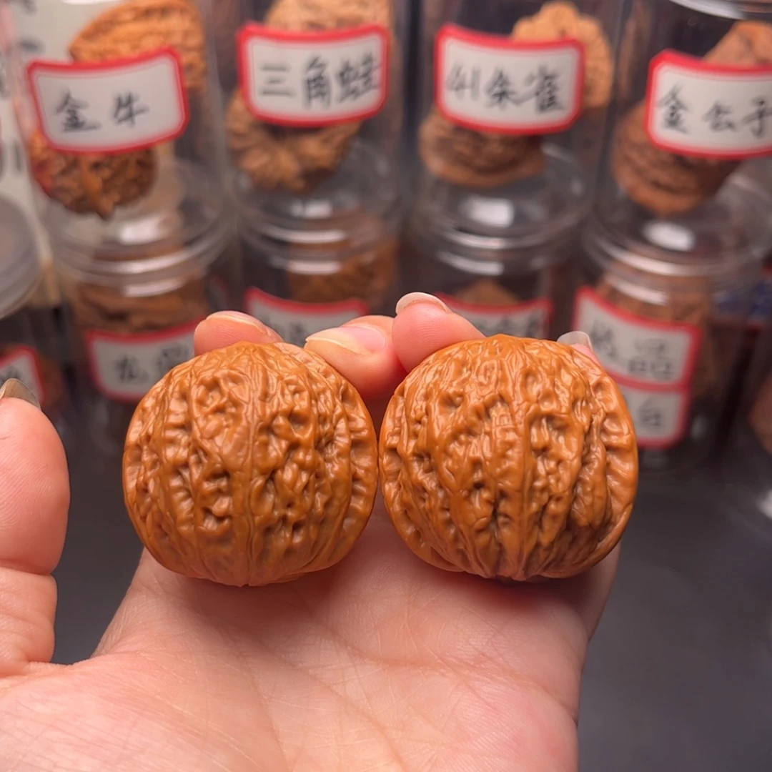文玩核桃把件38原桩铁锤妹妹