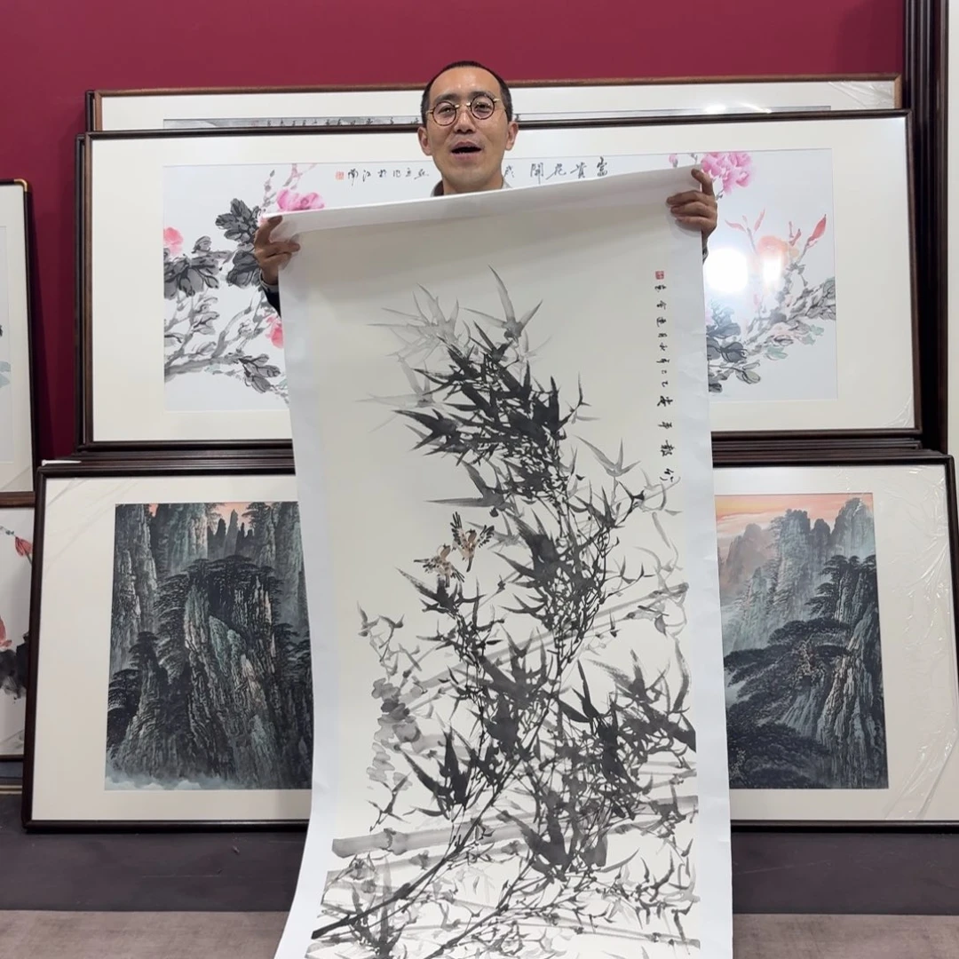 精***远国画手绘作品210/80