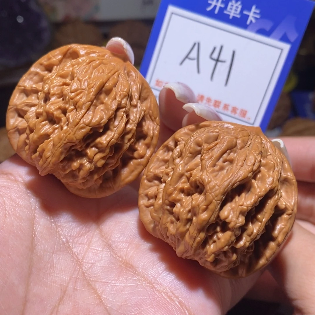 把件文玩核桃42虎头a41