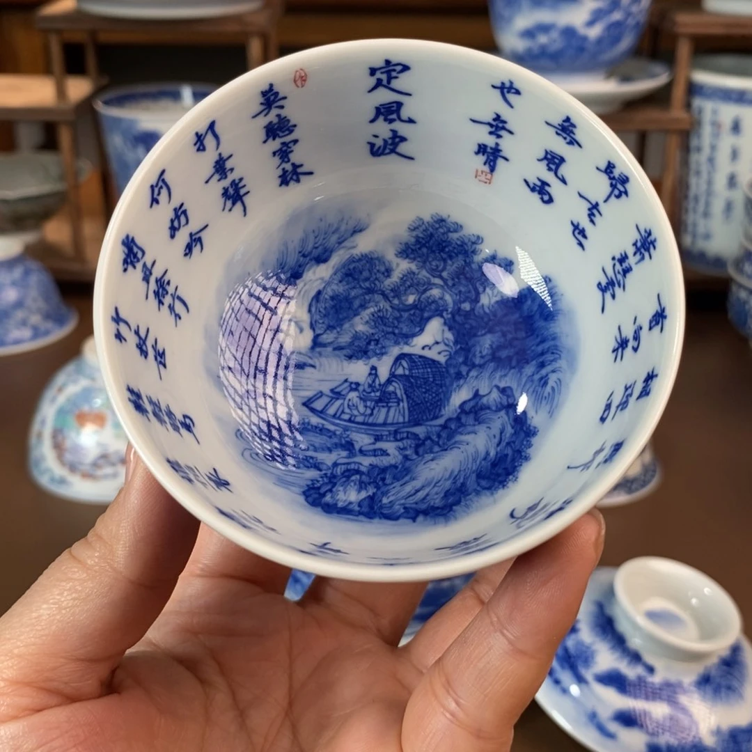 景德镇陶瓷手工手绘