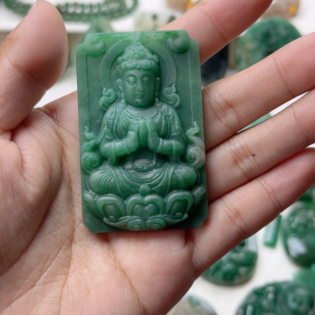 幸***运未镶嵌独山玉挂件