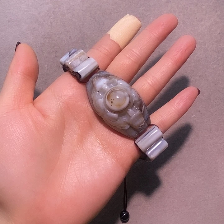 玛瑙/玉髓未镶嵌手链