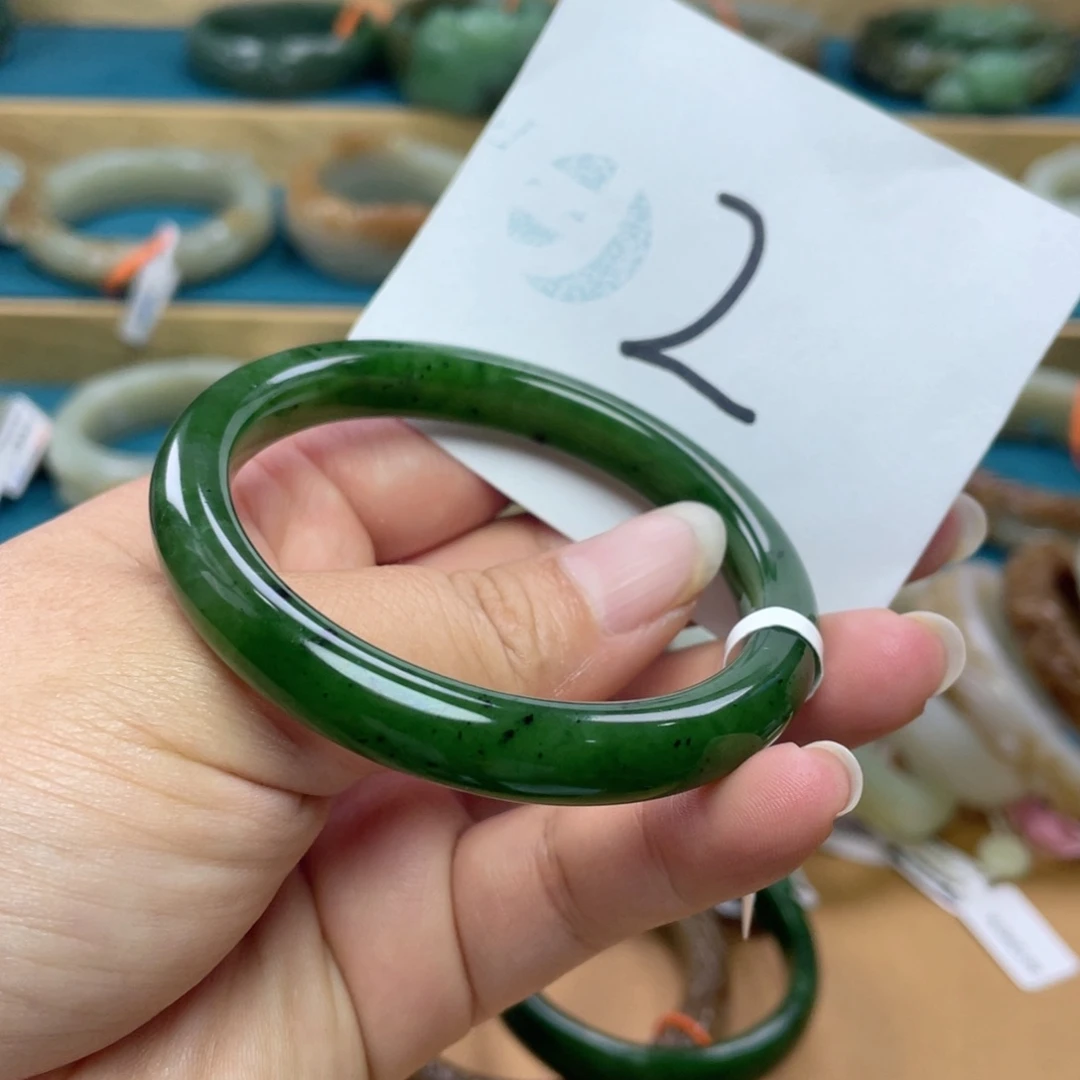 未镶嵌手镯和田玉圈口55