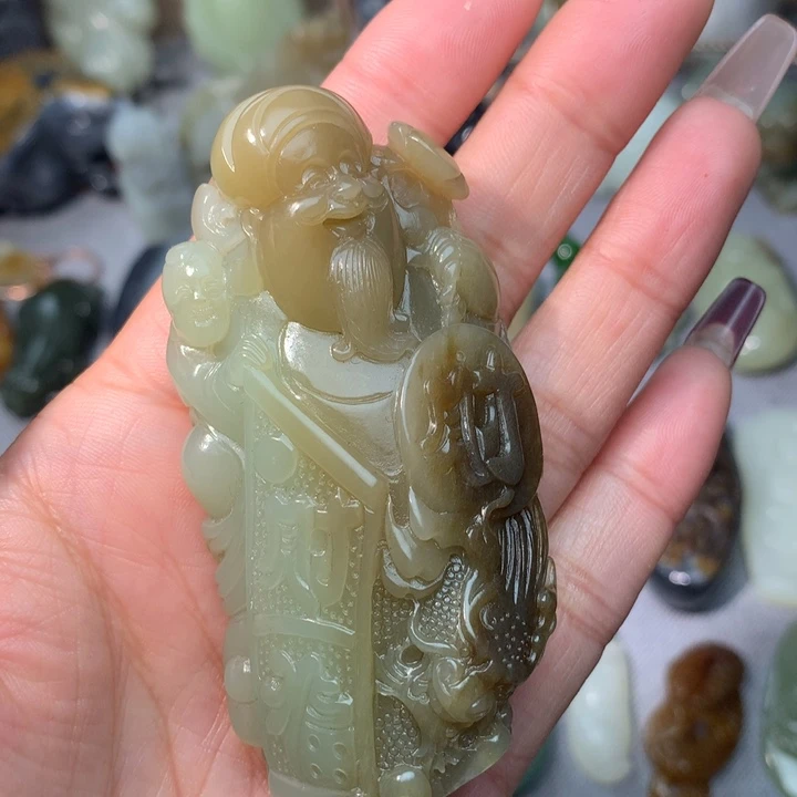 和田玉挂件未镶嵌