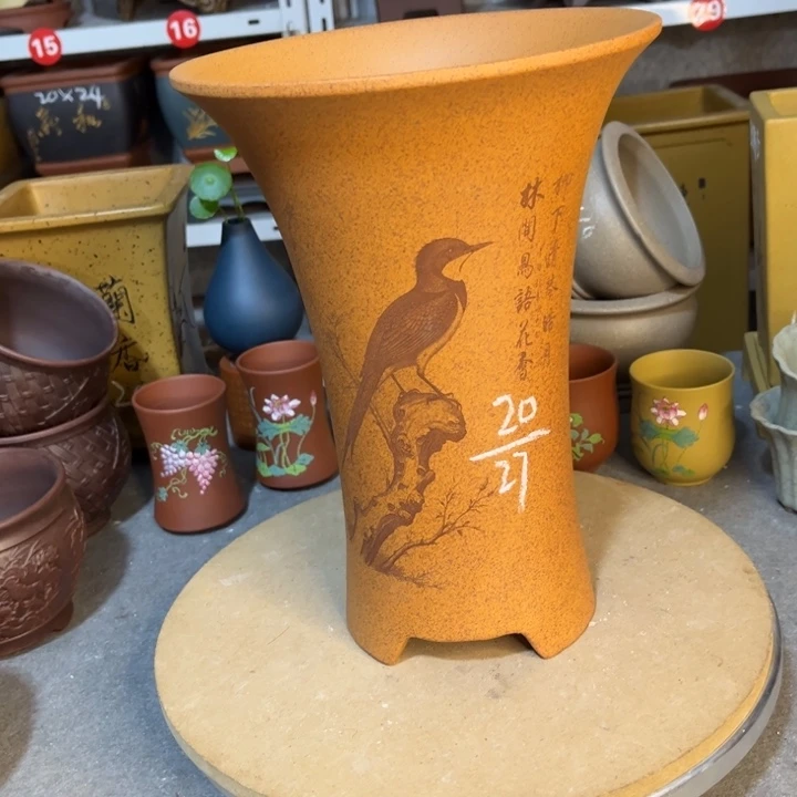 花盆紫砂紫砂花盆