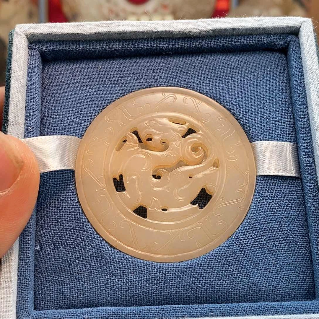 和田玉佩饰未镶嵌水*道