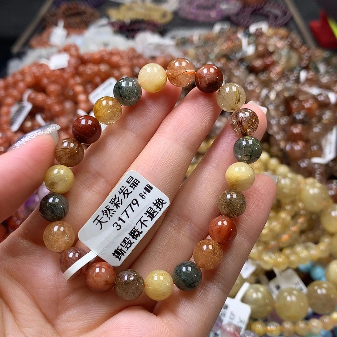 未镶嵌手链水晶，