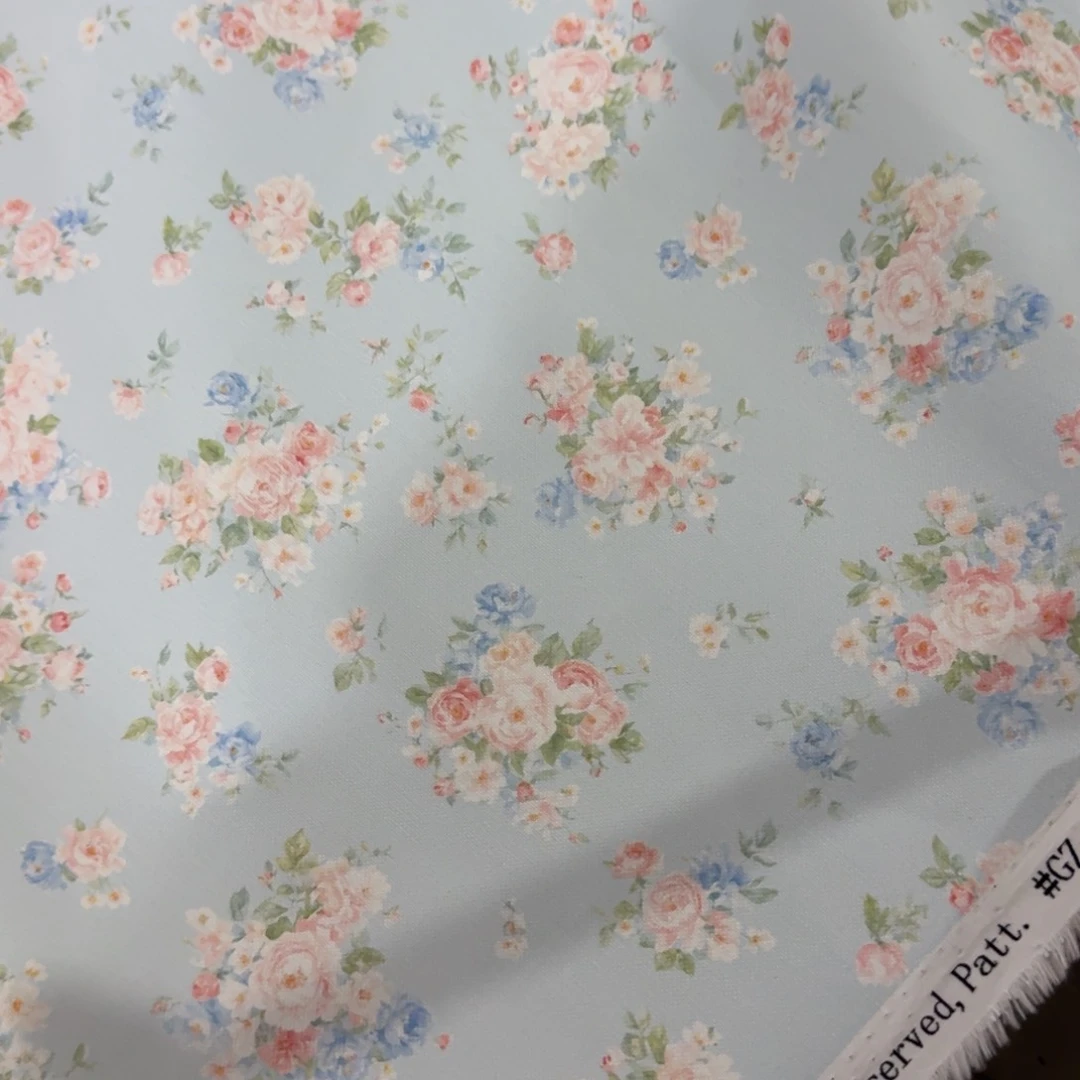 棉纯棉微弹提花细帆布1米价x1.45米宽C