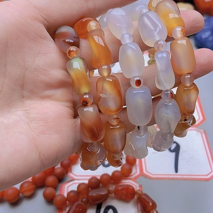 【闪购商品】未镶嵌玛瑙/玉髓珠宝半成品艾****管