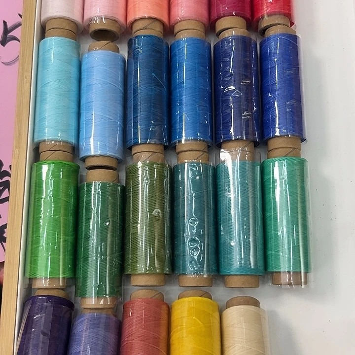 棉0.5纯色扁蜡线一整套23卷