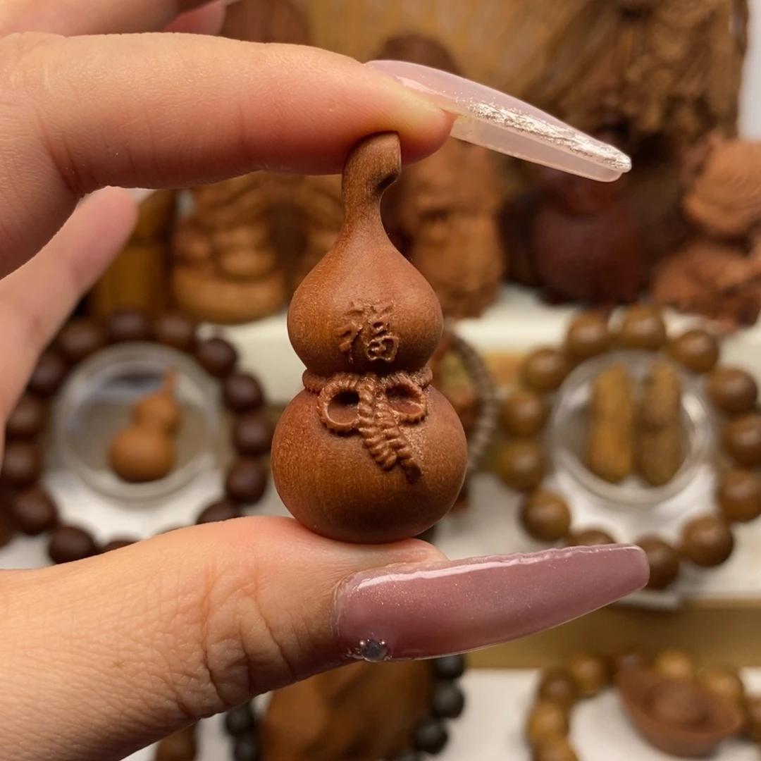 檀香木手串/手链迈索尔老山檀香小葫芦奶香