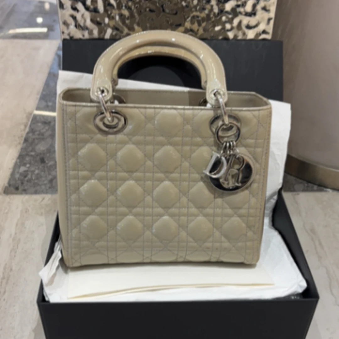 99新 DIOR/迪奥 迪奥戴妃手提包