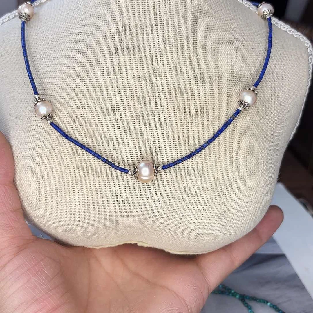 925银无项链珍珍