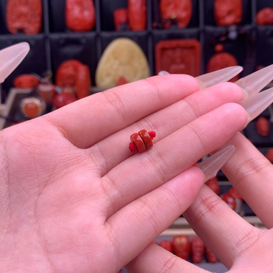 未镶嵌隔片7+南红玛瑙
