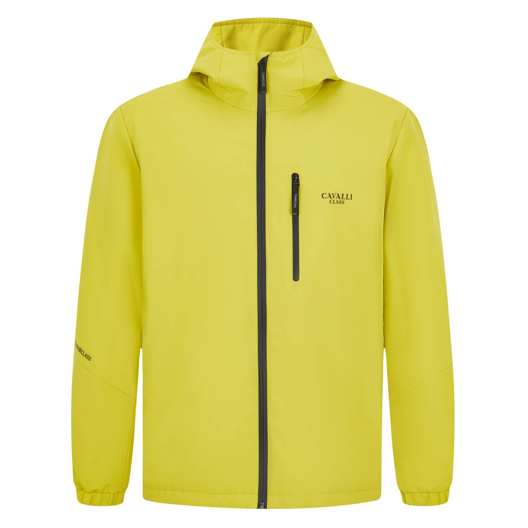 Cavalli Class25秋冬新款连帽简约户外冲锋加绒夹克外套JBC265