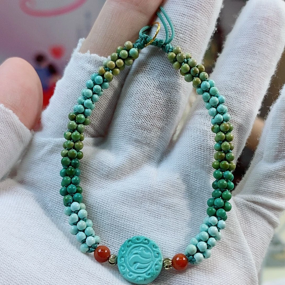 未镶嵌绿松石珠宝奇石