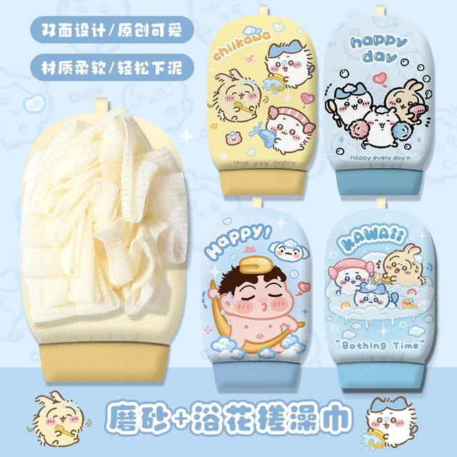 搓澡巾洗澡二合一家用手套式浴花搓澡泥神器女士专用可爱强力搓泥