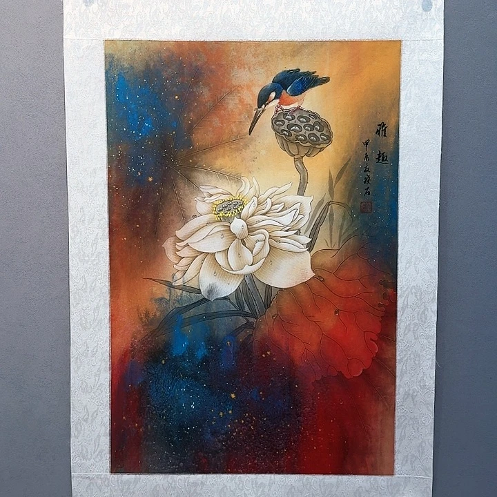 国画书法作品多次参加