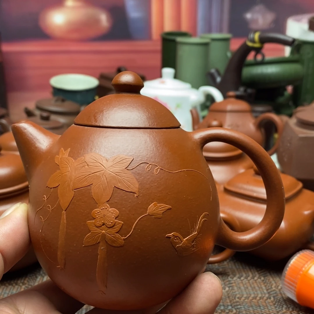 紫砂茶壶18号13689534895358734