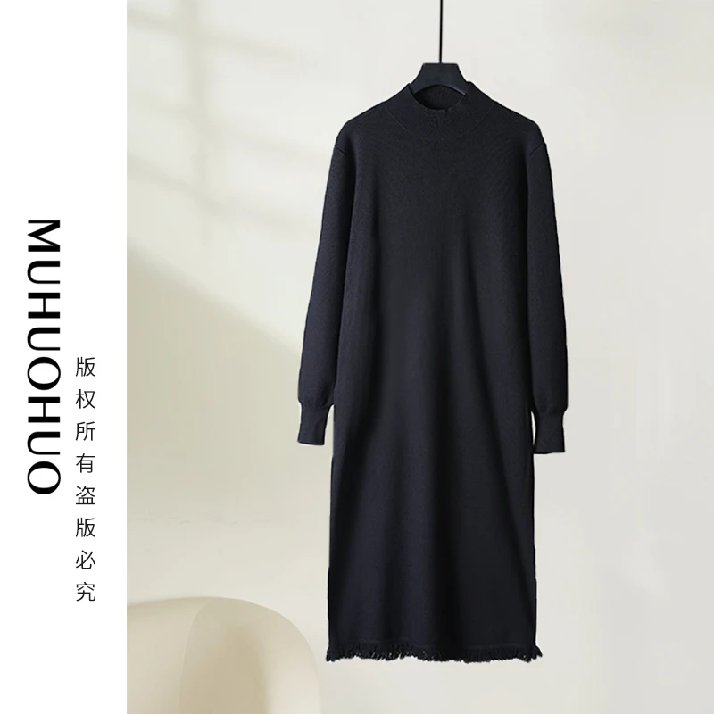 女装2024秋冬新款气质时尚宽松版收腰显瘦串色百搭毛衣