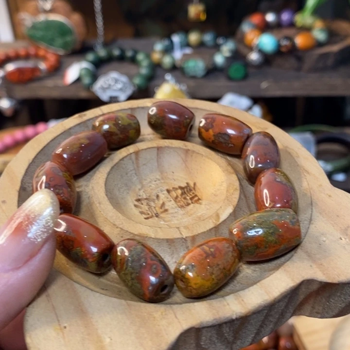 南红玛瑙手链未镶嵌武****活