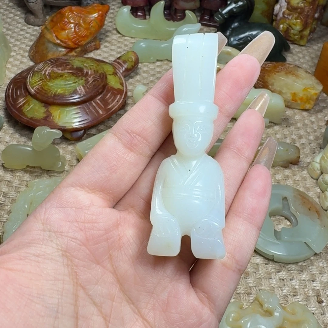 吊坠白玉菩提挂件