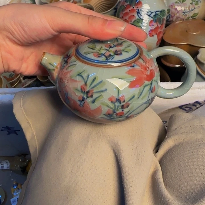 瓷片景德镇陶瓷手工手绘