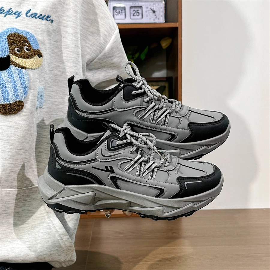 Warrior/回力户外休闲鞋新款时尚百搭轻便跑步鞋男鞋款复古拼接鞋