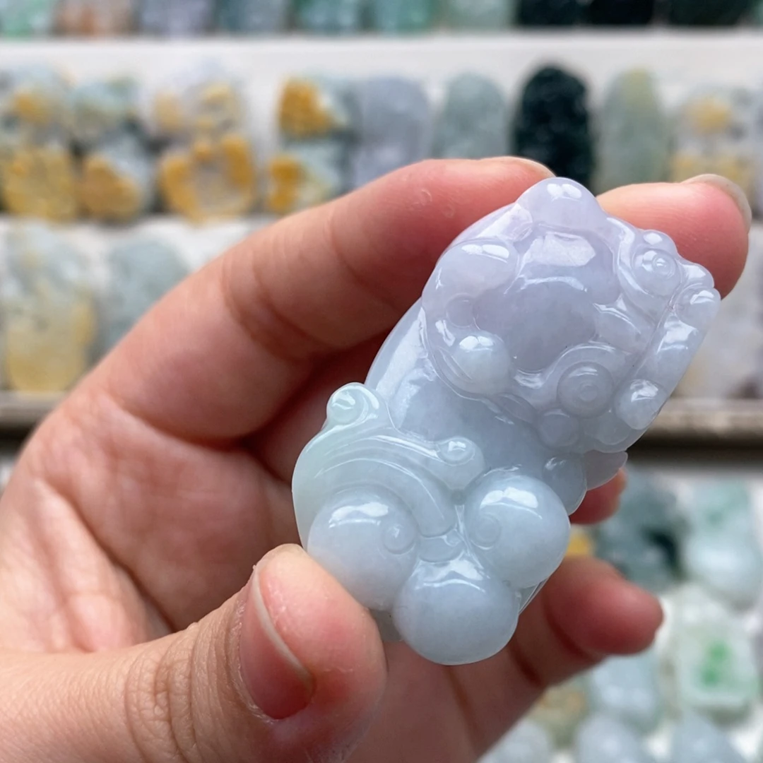 翡翠吊坠(赠链)未镶嵌消****哥