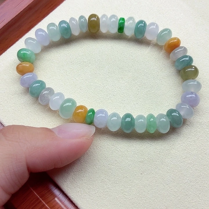 未镶嵌手链翡翠天然缅甸翡翠A货