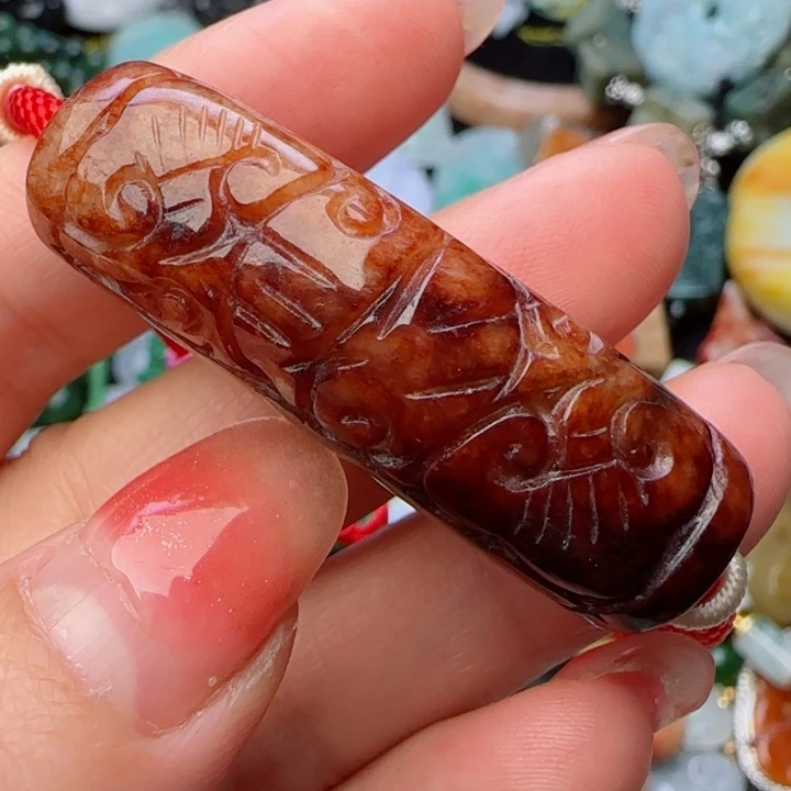 翡翠颈饰未镶嵌天然A货36