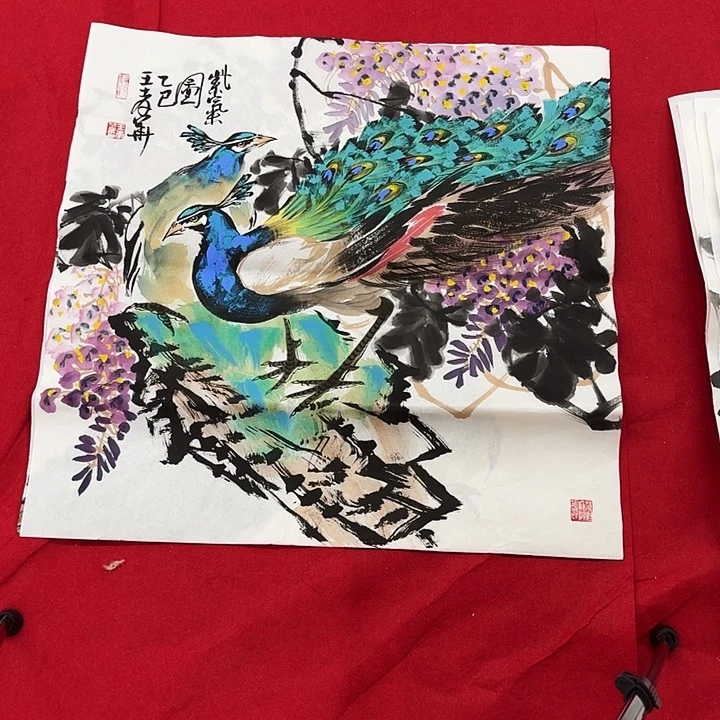 国画花鸟等多种鸟类和鸟类