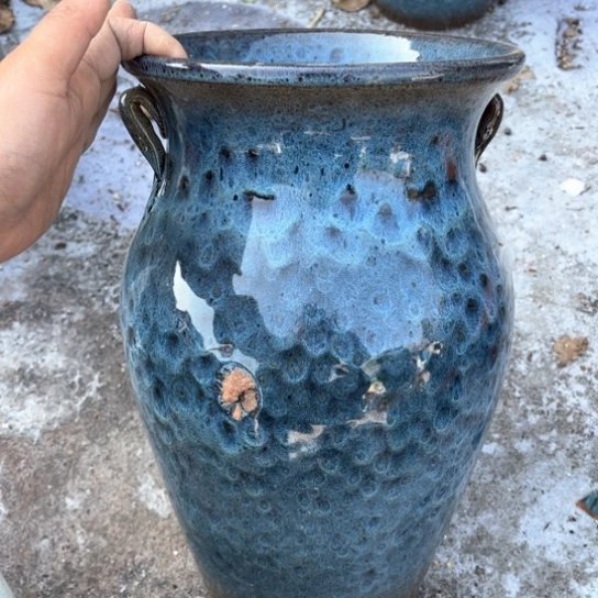 红陶口20高32瑕疵