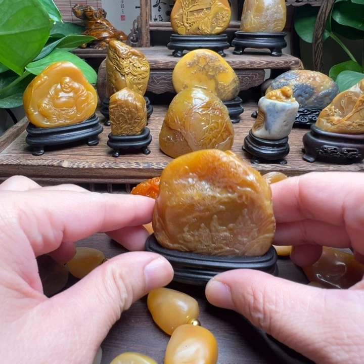 鹰***空田黄石66666666666