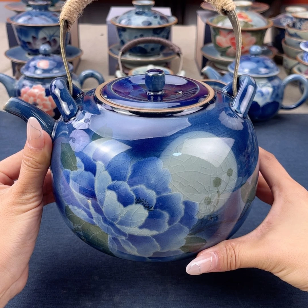 杯恒****)经典镇手绘手工茶具
