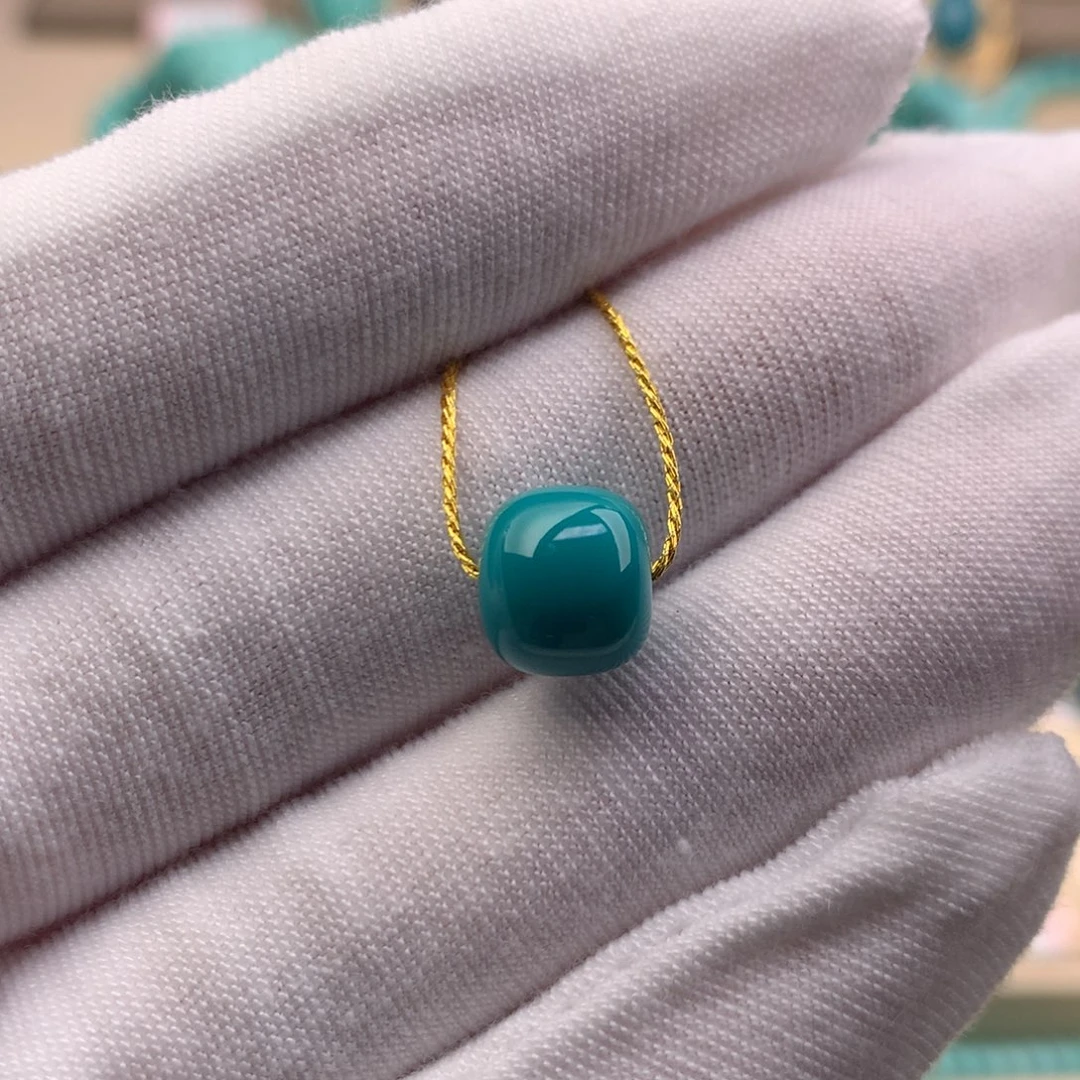 绿松石未镶嵌珠宝奇石9.1*8