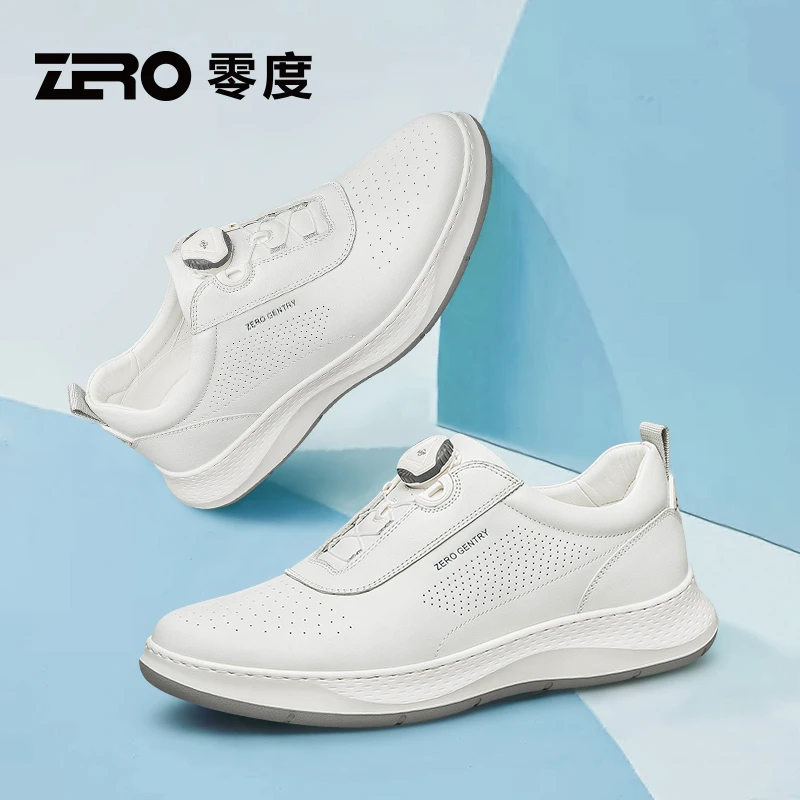 [复古运动]零度男鞋2025夏季新款轻便透气休闲鞋时尚舒适镂空潮鞋